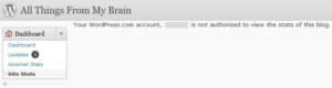 Site Stats or Jetpack-when development misses the mark