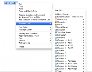 Scrivener Quick Tip: PDF’s