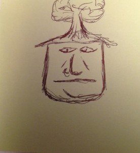 Wednesday Doodle: Treehead Guy